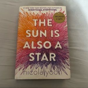 “The Sun is Also a Star” signed copy